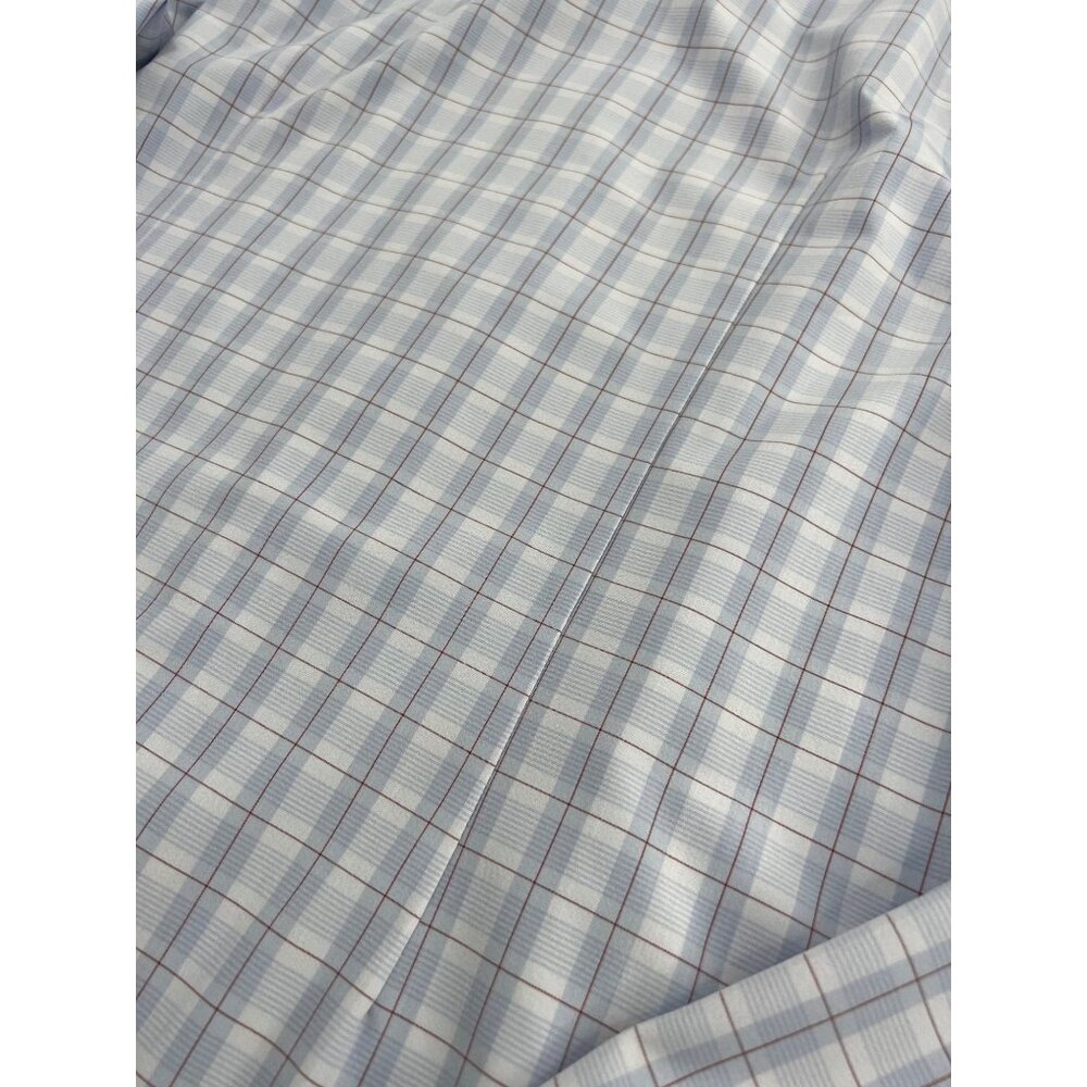 Mizzen + Main Performance Shirt Mens Large Tall Trim Fit LT Non Iron Stretch - Picture 4 of 8